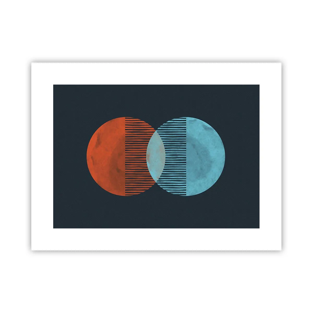 Affiche - Poster - Fantaisie astronomique - 40x30 cm