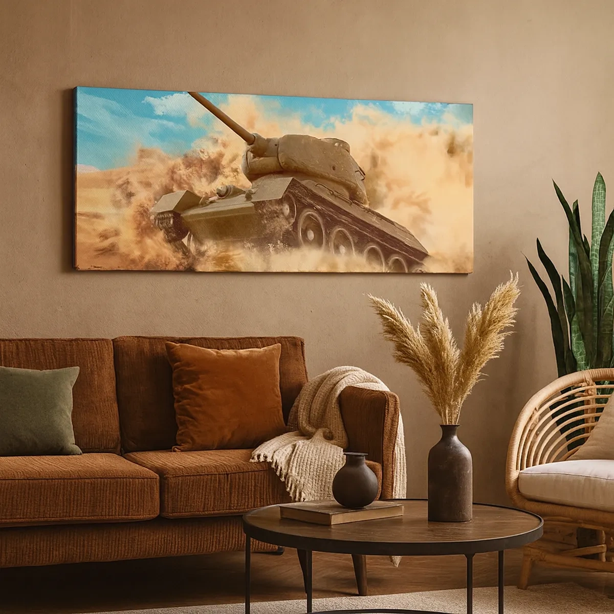 Impression sur toile - Image sur toile - Insurmontable - 30x30 cm