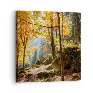 Impression sur toile - Image sur toile - Il est temps de se détendre - 30x30 cm