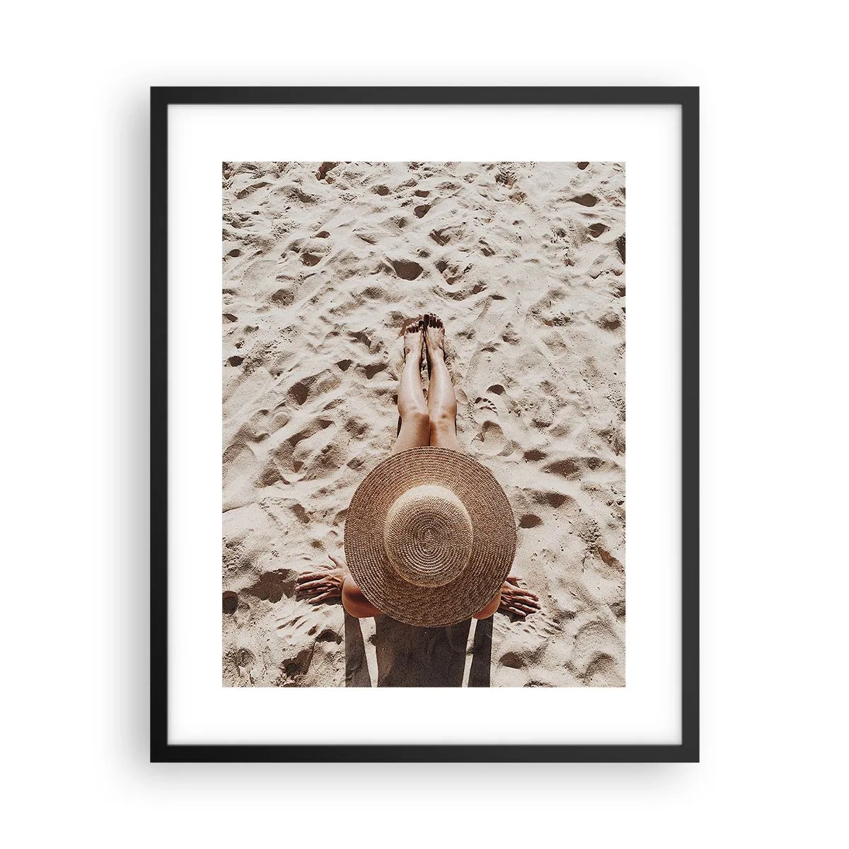 Affiche dans un cadre noir - Poster - Moment de rêve - 40x50 cm