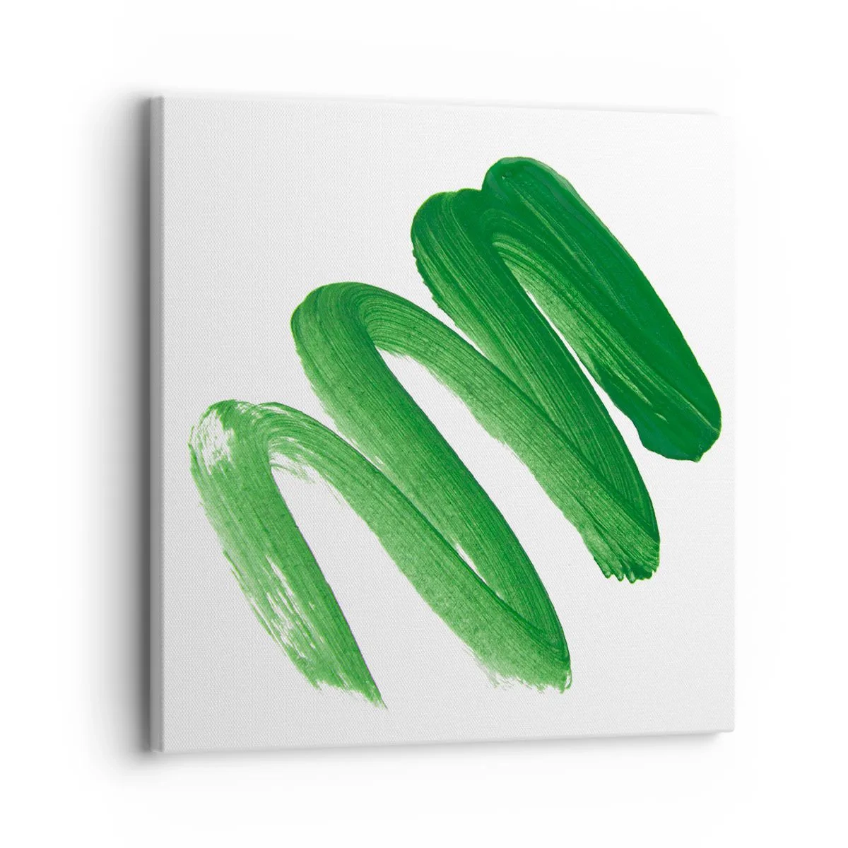Impression sur toile - Image sur toile - Blague verte - 30x30 cm