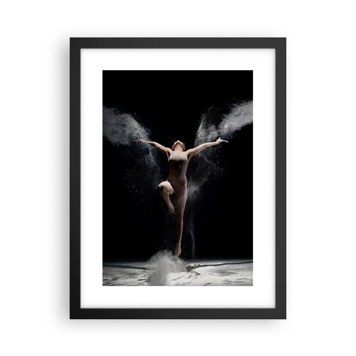 Affiche dans un cadre noir - Poster - Les elfes existent - 30x40 cm