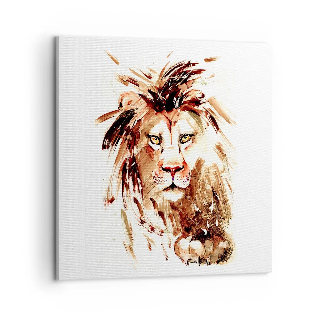 Impression sur toile - Image sur toile - Force et dignité - 50x50 cm
