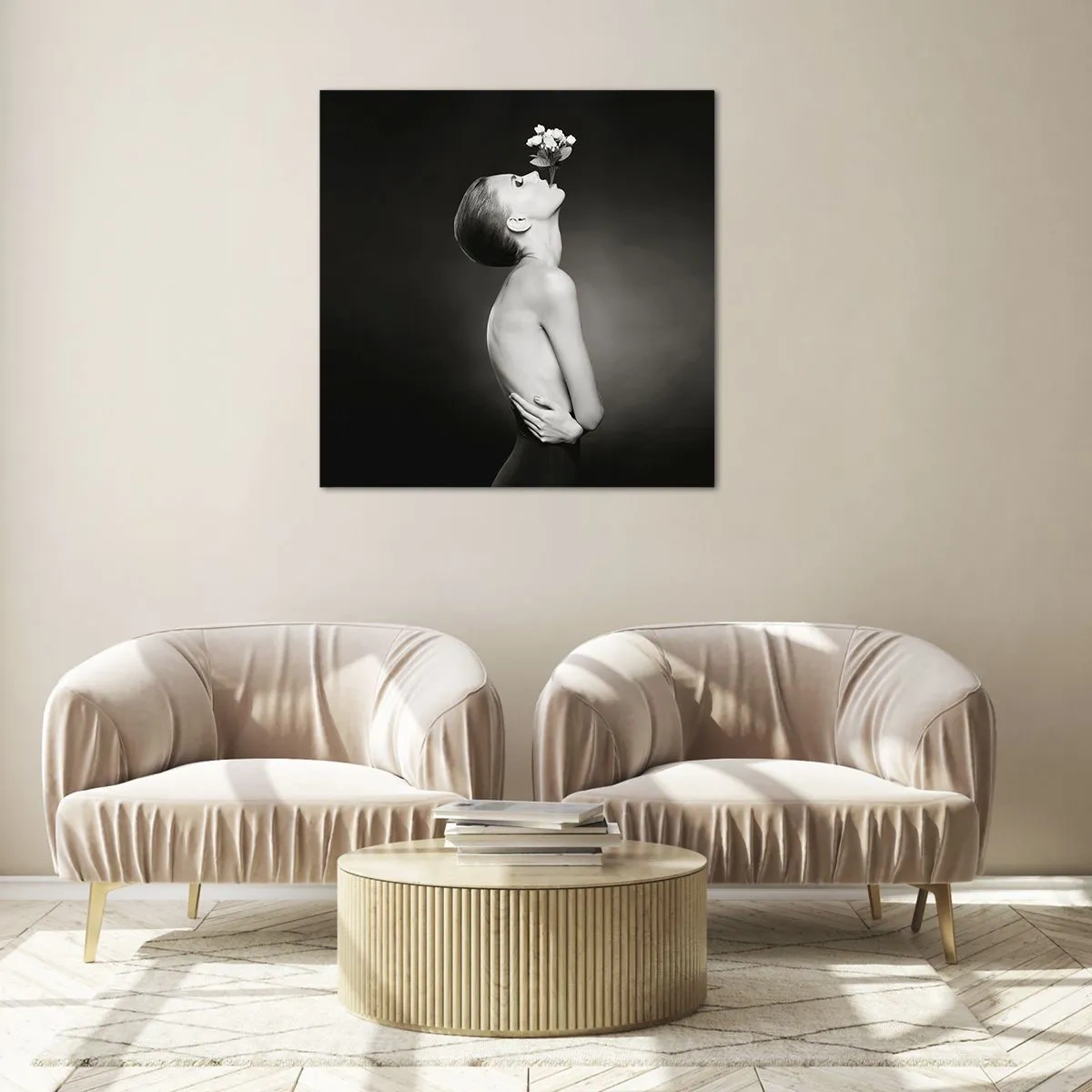 Impression sur verre - Image sur verre - Elégance excentrique - 60x60 cm