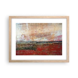 Affiche dans un chêne clair - Poster - C'est peut-être la mer - 40x30 cm