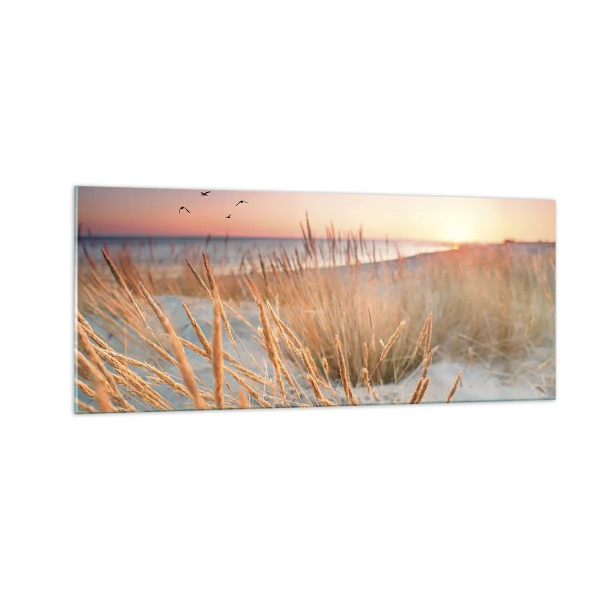 Impression sur verre - Image sur verre - Berceuse baltique - 100x40 cm