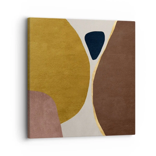 Impression sur toile - Image sur toile - L'abstraction – une place dans l'espace - 30x30 cm