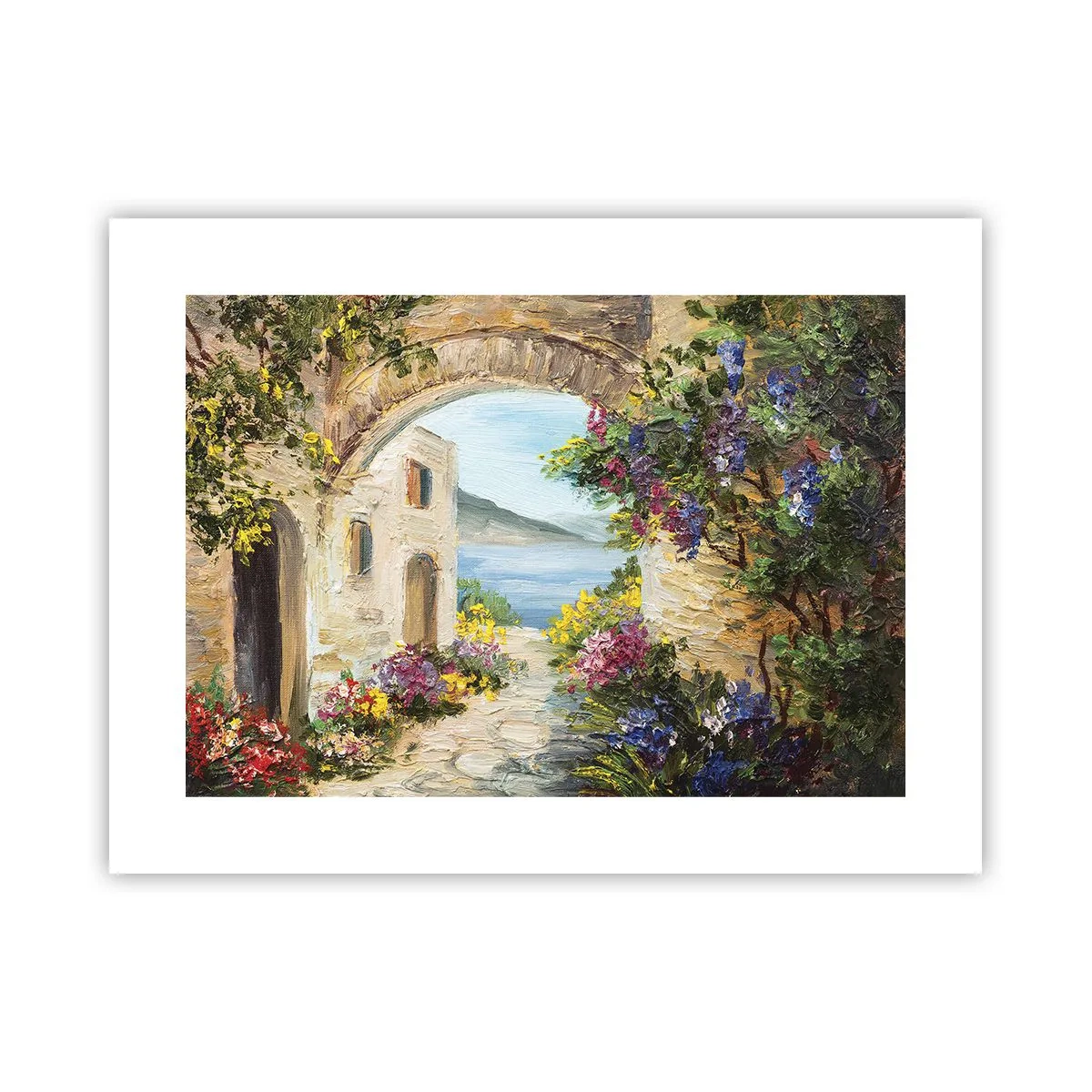 Affiche - Poster - Le charme d'une province côtière - 40x30 cm