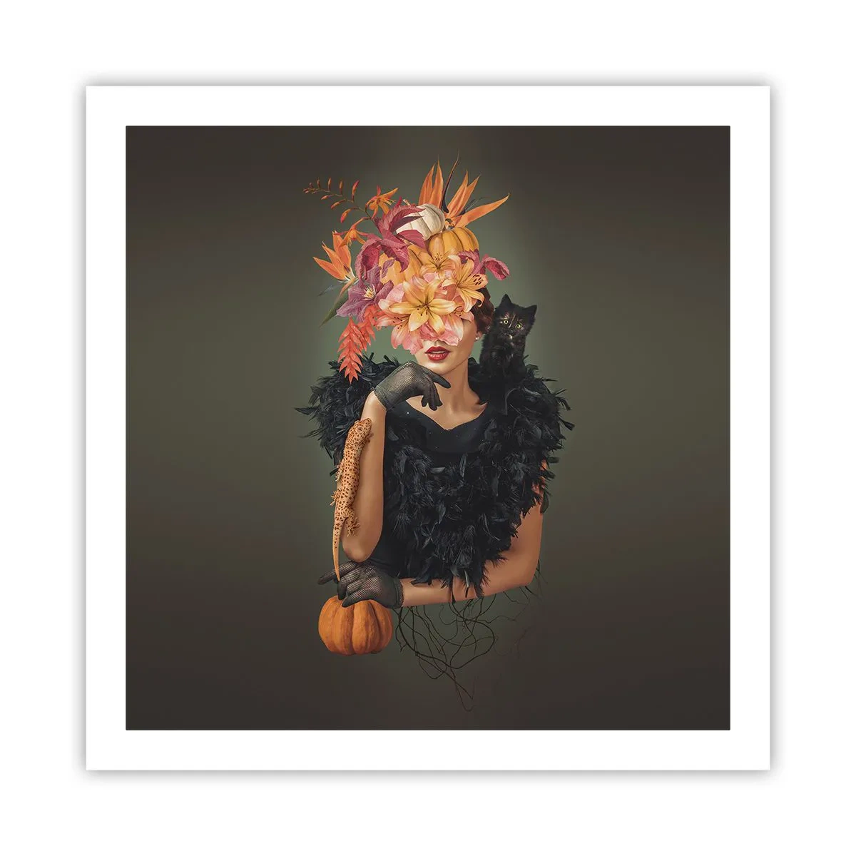 Affiche - Poster - Sort de sorcière - 60x60 cm