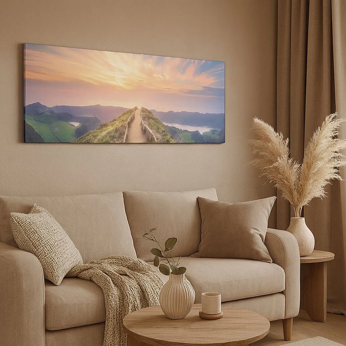 Impression sur toile - Image sur toile - Proche du ciel - 100x40 cm