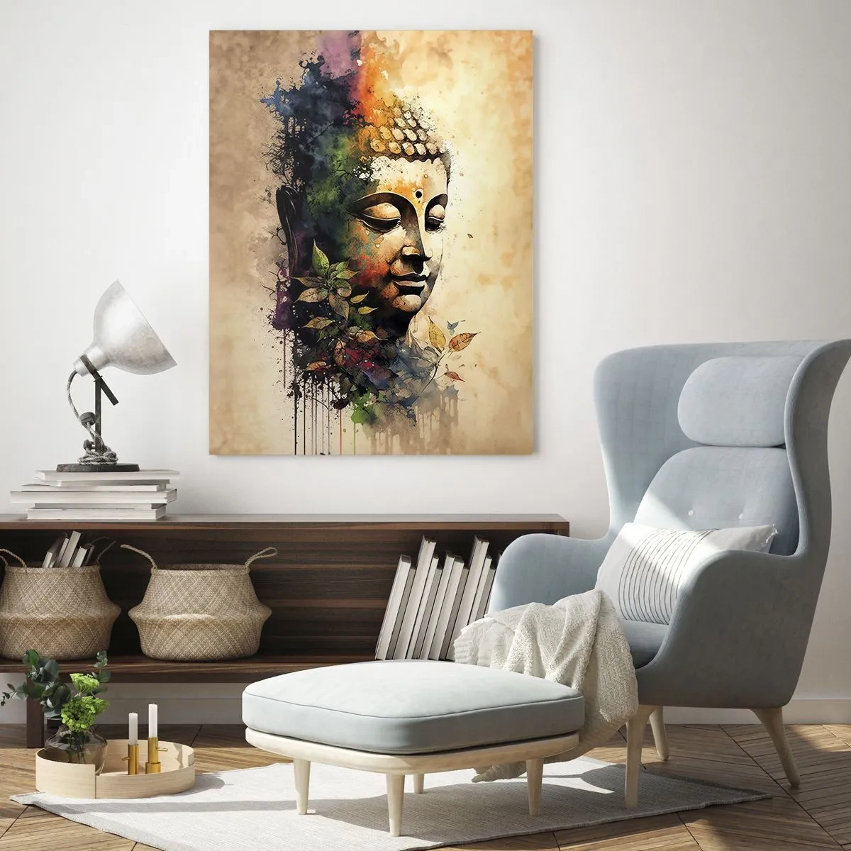 Impression sur verre - Image sur verre - Namasté ! - 80x120 cm