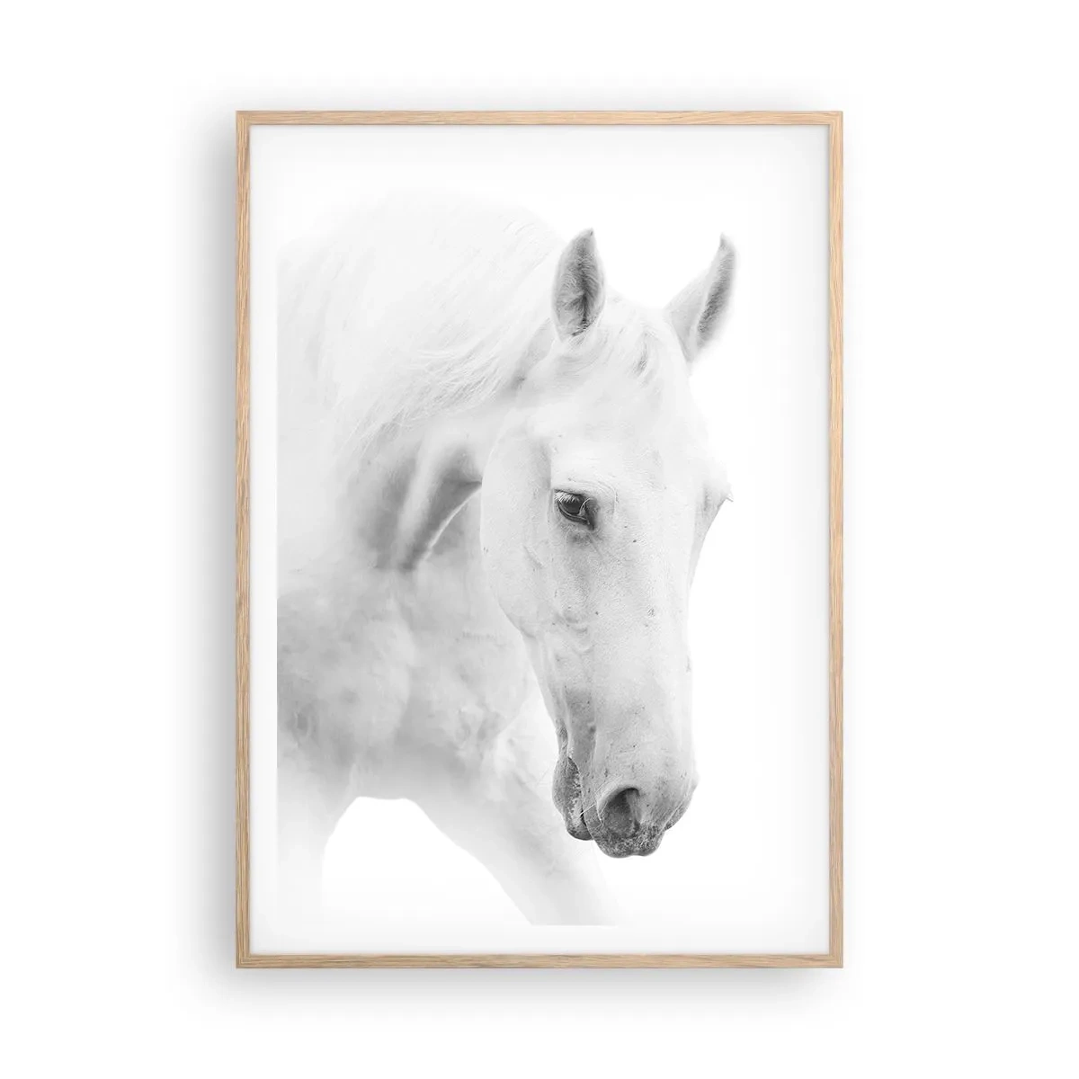 Affiche dans un chêne clair - Poster - Serait-ce de l’amitié? - 70x100 cm