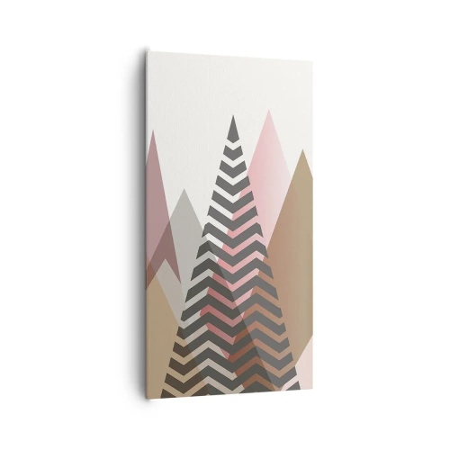 Impression sur toile - Image sur toile - Vue pyramidale - 65x120 cm