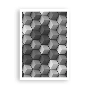 Affiche - Poster - Puzzle cubiste - 70x100 cm
