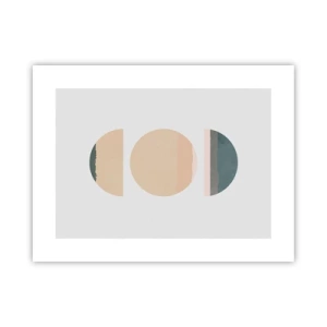Affiche - Poster - Cercles après cercles - 40x30 cm