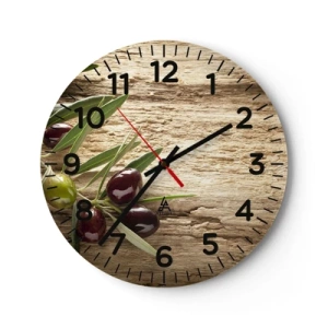 Horloge murale - Pendule murale - Directement de la nature - 40x40 cm
