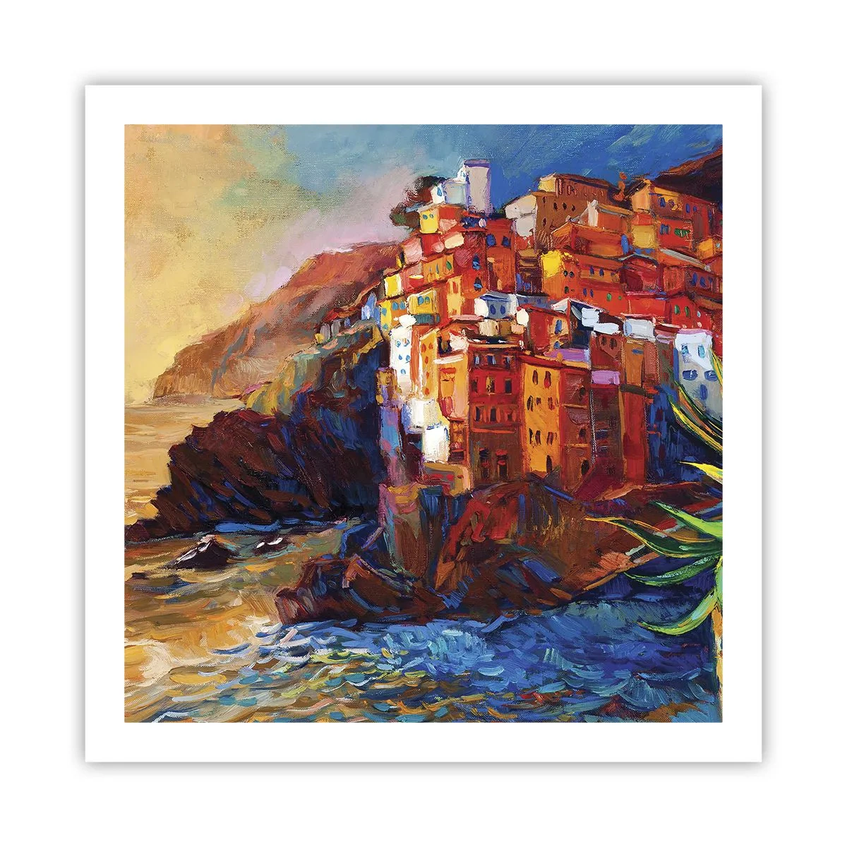 Affiche - Poster - Climats italien - 60x60 cm