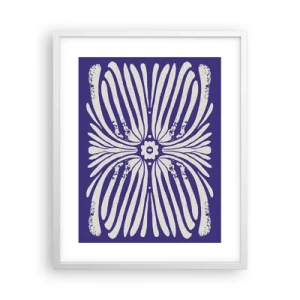 Affiche dans un cadre blanc - Poster - Inspirations ethniques - 40x50 cm