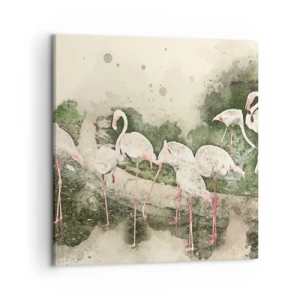 Impression sur toile - Image sur toile - Rêve exotique - 50x50 cm