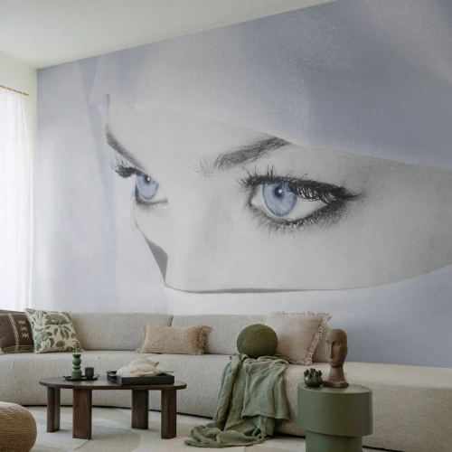 Papier peint sur mesure Premium Sand - Directement des mille et une nuits - Femme, Yeux, Culture