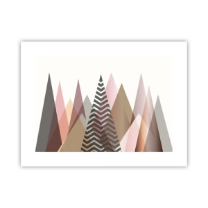 Affiche - Poster - Vue pyramidale - 40x30 cm