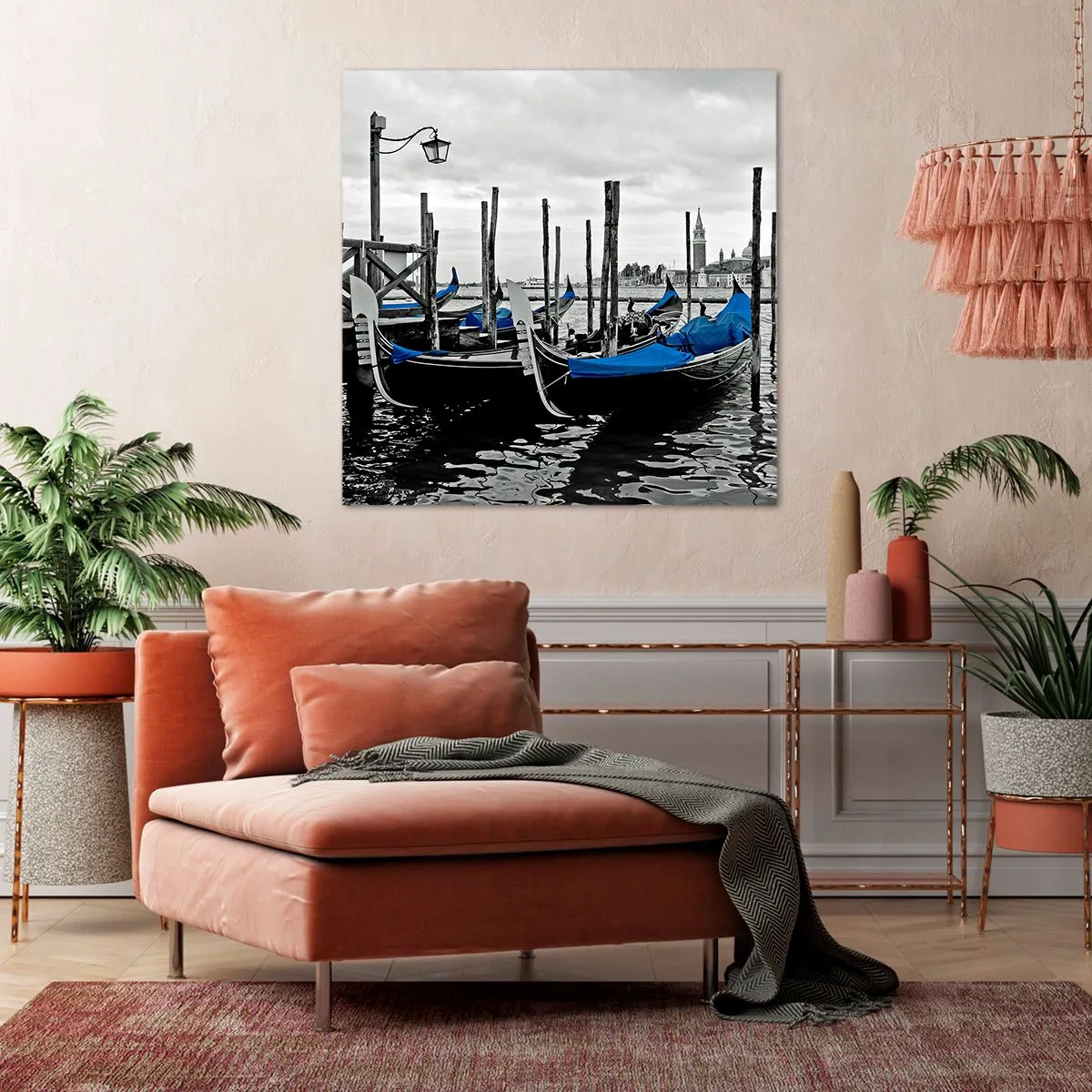 Impression sur toile - Image sur toile - Venise pensive - 40x40 cm