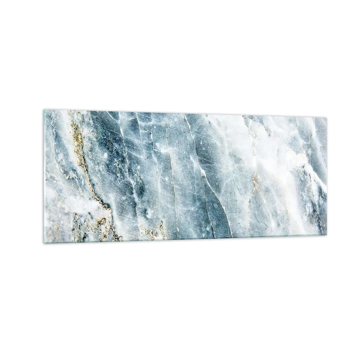 Impression sur verre - Image sur verre - Monde de glace - 100x40 cm