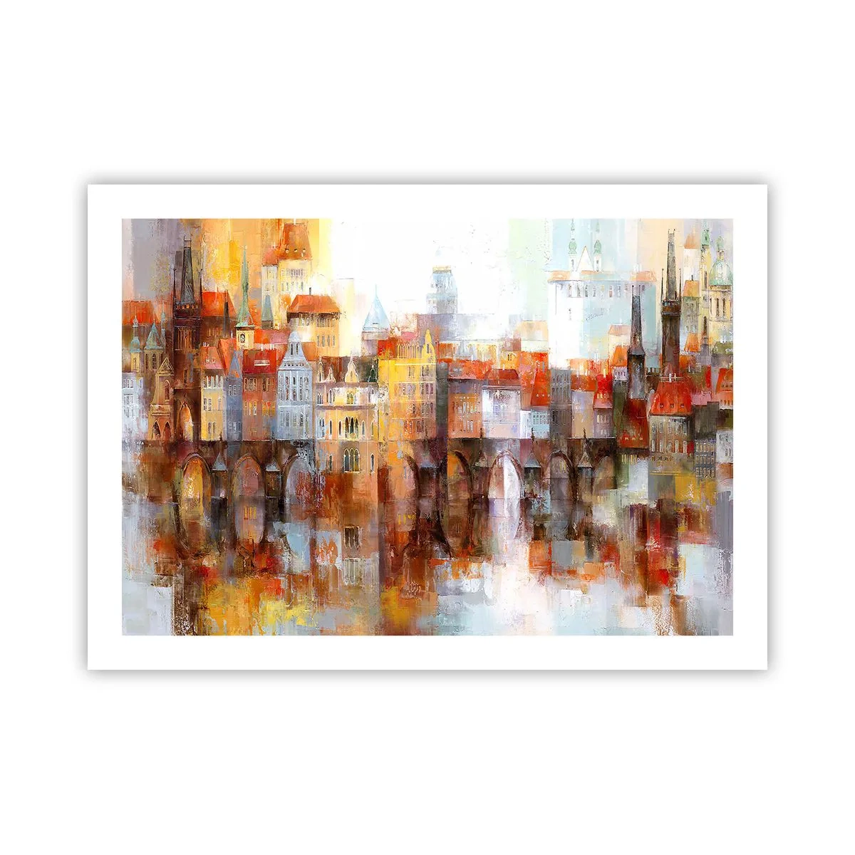 Affiche - Poster - C'est aussi beau sous le pont - 70x50 cm