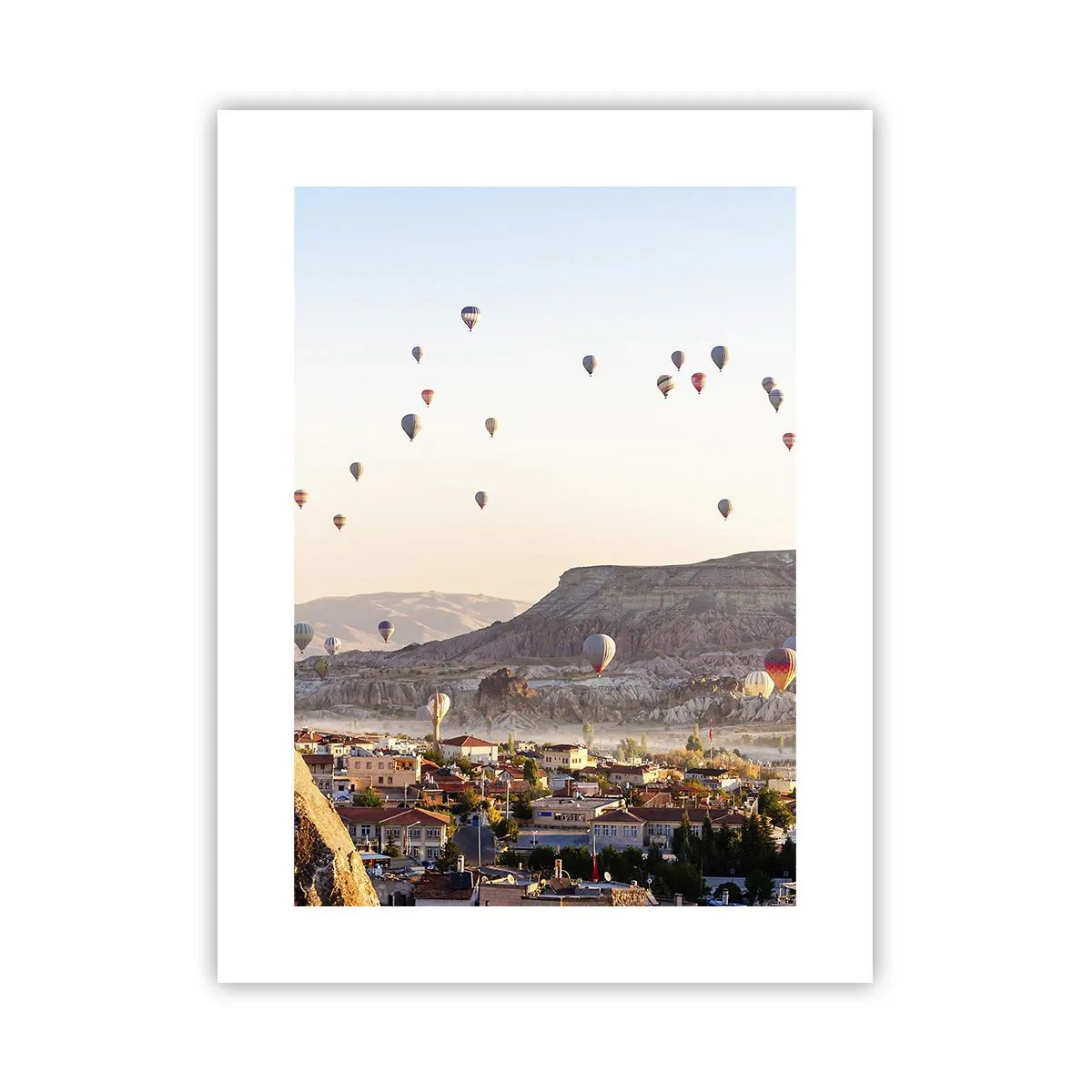 Affiche - Poster - Comme des navires dans le ciel - 30x40 cm