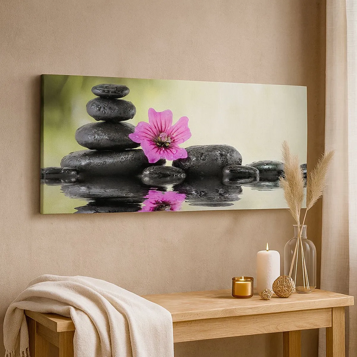 Impression sur toile - Image sur toile - Temps pour l'âme - 100x40 cm