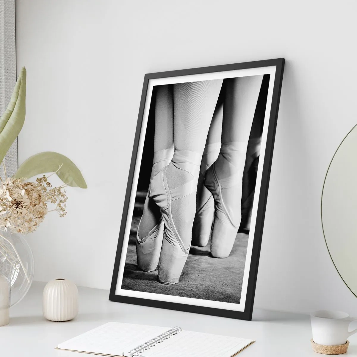 Affiche dans un cadre noir - Poster - Ensemble, simple - 30x40 cm