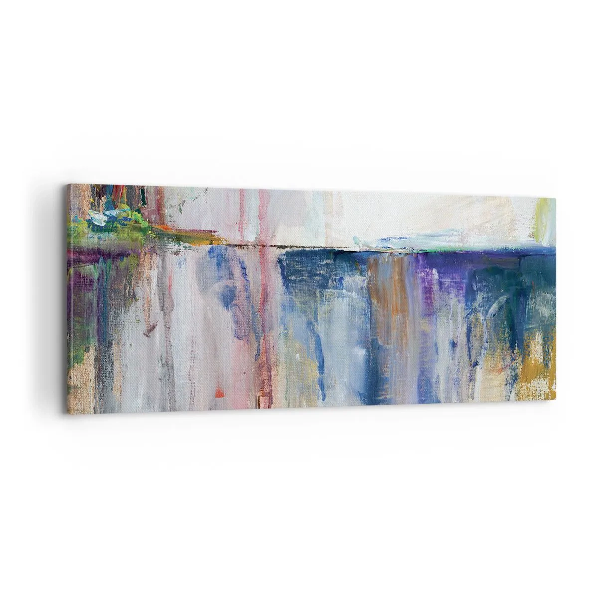 Impression sur toile - Image sur toile - Impressions et associations colorées - 100x40 cm