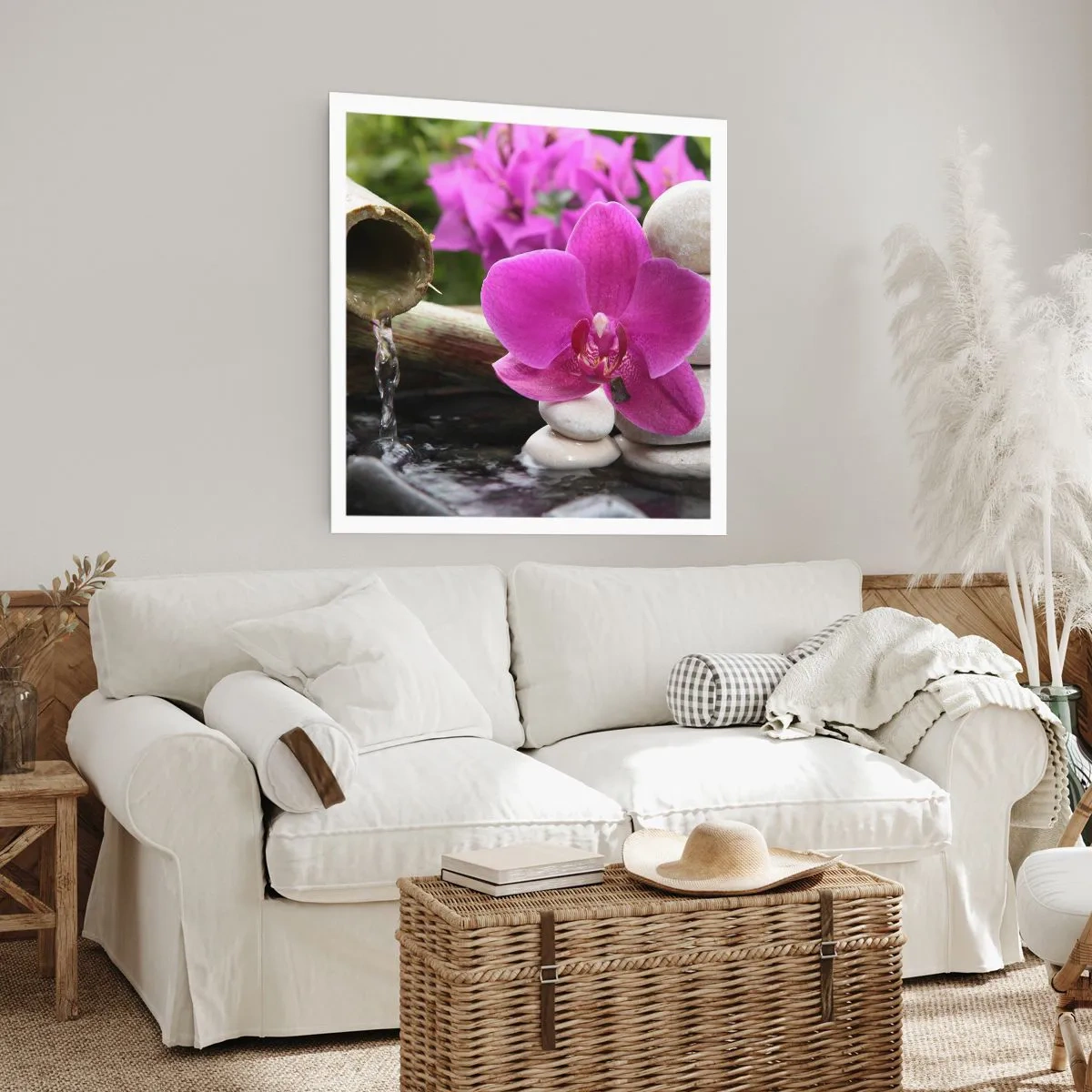 Affiche - Poster - Tu te reposes déjà - 40x40 cm