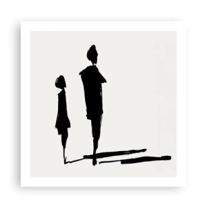 Affiche - Poster - Êtes-vous sûr qu'ils sont ensemble ? - 60x60 cm