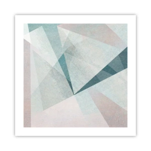 Affiche - Poster - Calme bien que dynamique - 50x50 cm