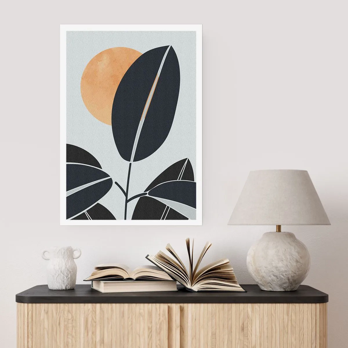 Affiche - Poster - Une chaude journée d'été - 40x50 cm