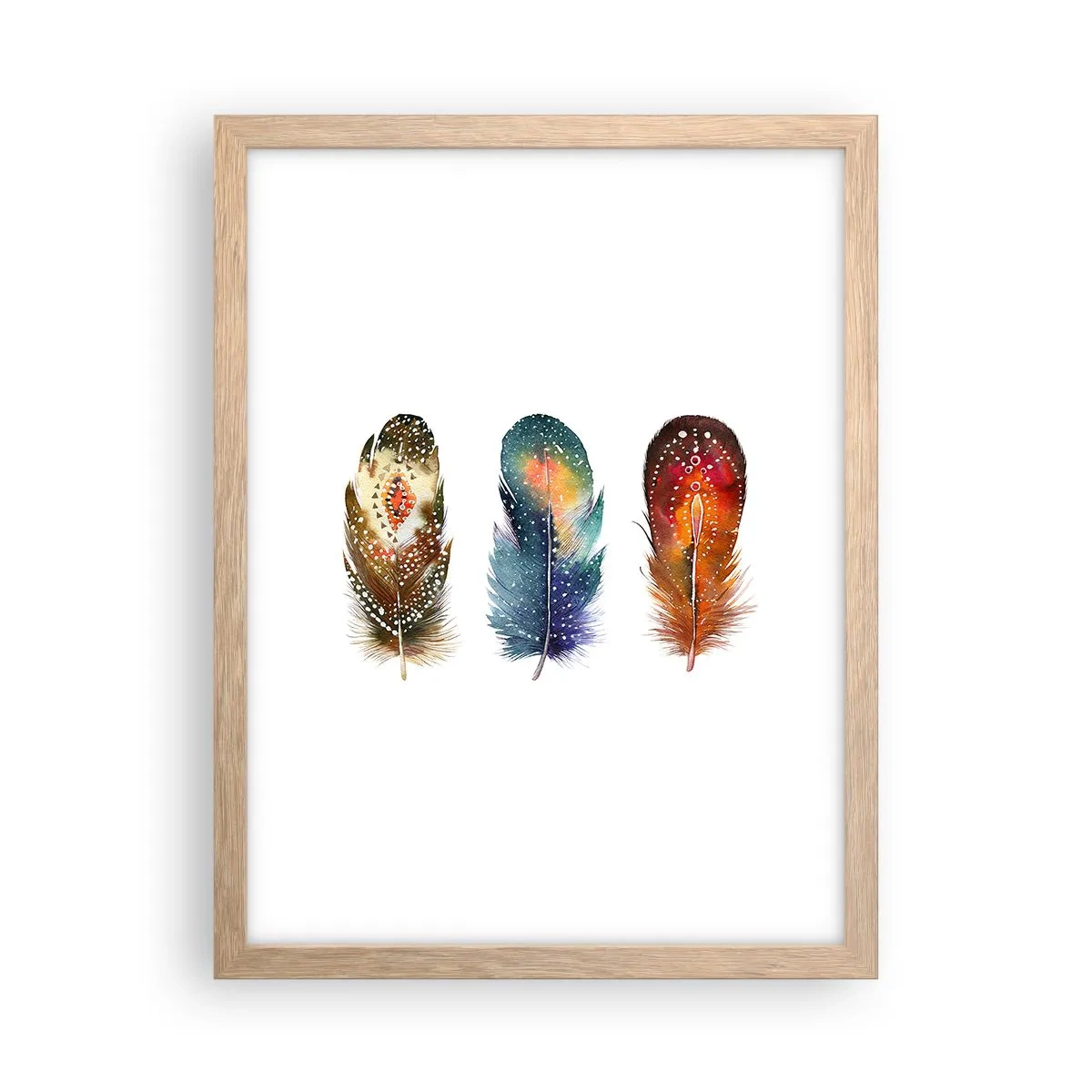 Affiche dans un chêne clair - Poster - Rituels, cérémonies, secrets - 30x40 cm