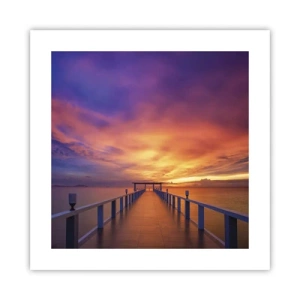 Affiche - Poster - Sans fin - 40x40 cm