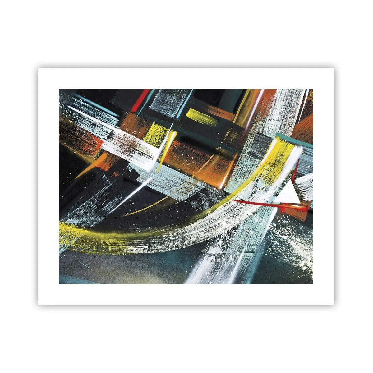 Affiche - Poster - L'énergie du mouvement - 50x40 cm