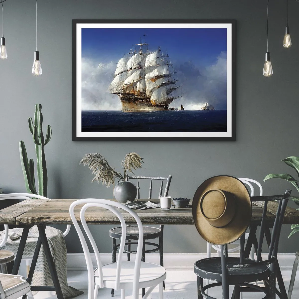 Affiche dans un cadre noir - Poster - La grande gloire ! - 40x30 cm