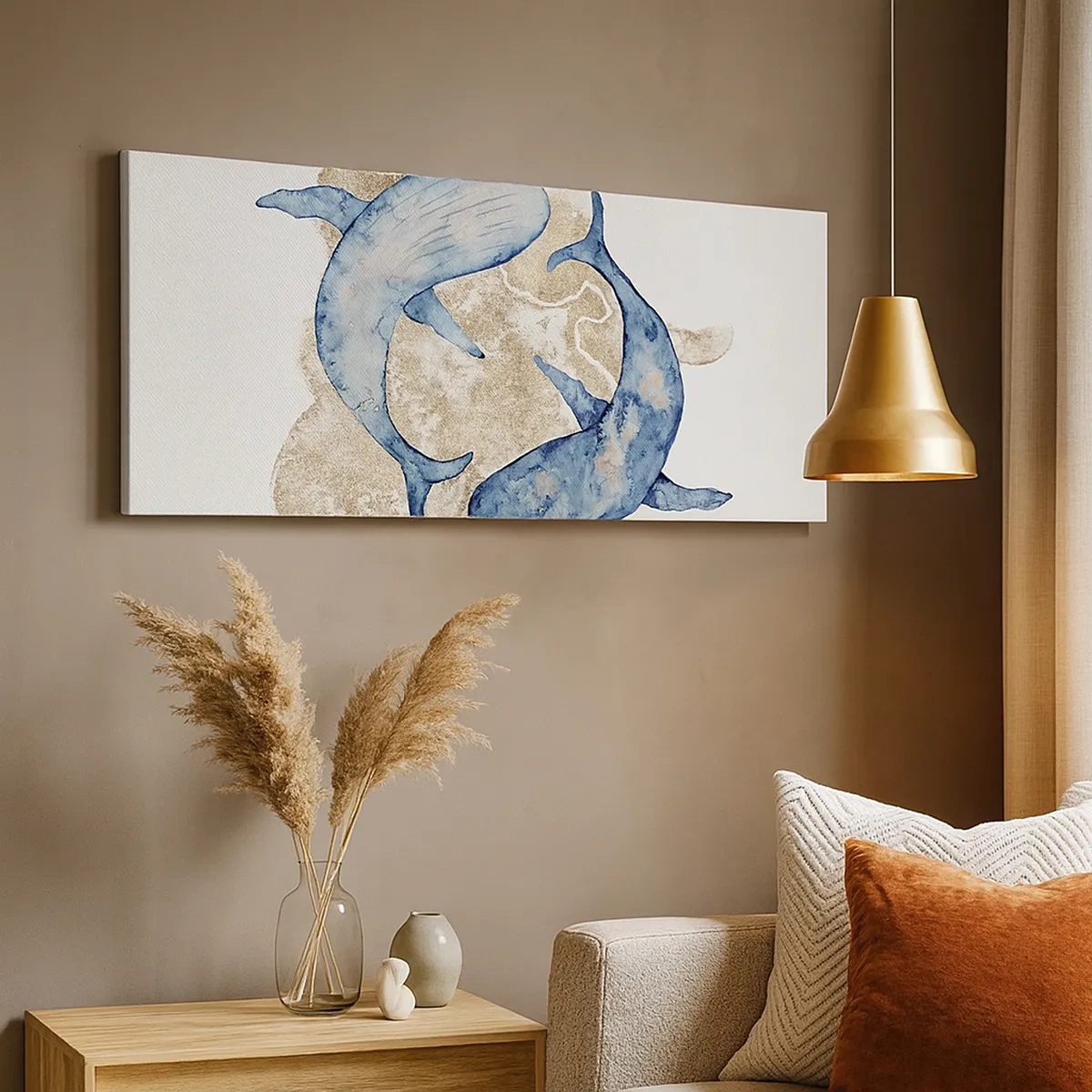 Impression sur toile - Image sur toile - Amis ou amoureux? - 30x30 cm