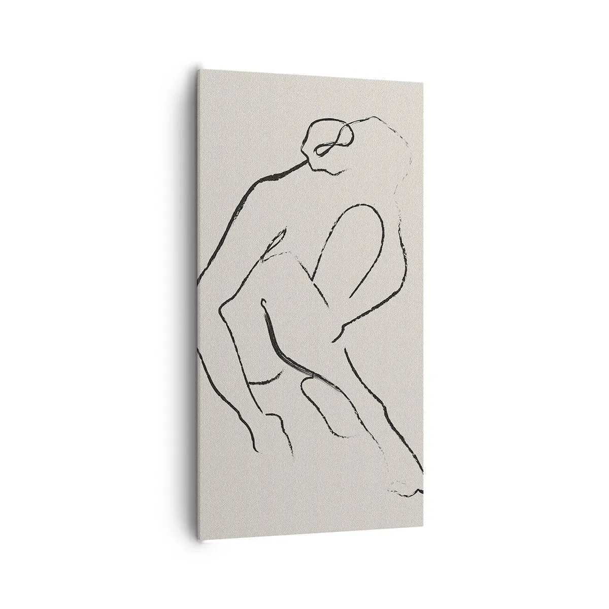 Impression sur toile - Image sur toile - Croquis intime - 65x120 cm