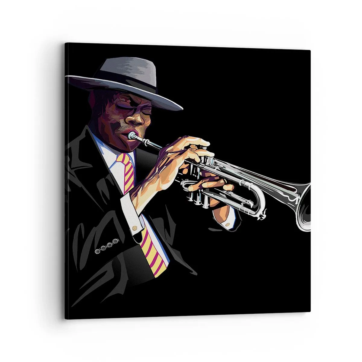 Impression sur toile - Image sur toile - Le charme de la vieille école - 70x70 cm