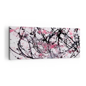 Impression sur toile - Image sur toile - La nature éphémère de la vie - 100x40 cm