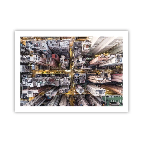 Affiche - Poster - Salutations de Hong-Kong - 70x50 cm