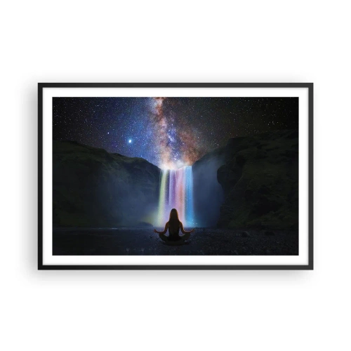 Affiche dans un cadre noir - Poster - Harmonie absolue - 91x61 cm