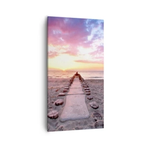 Impression sur toile - Image sur toile - Moment d'expérience profonde - 55x100 cm