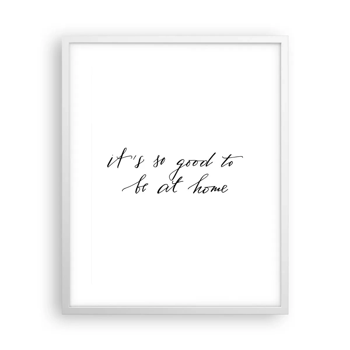 Affiche dans un cadre blanc - Poster - Toute la vérite - 40x50 cm