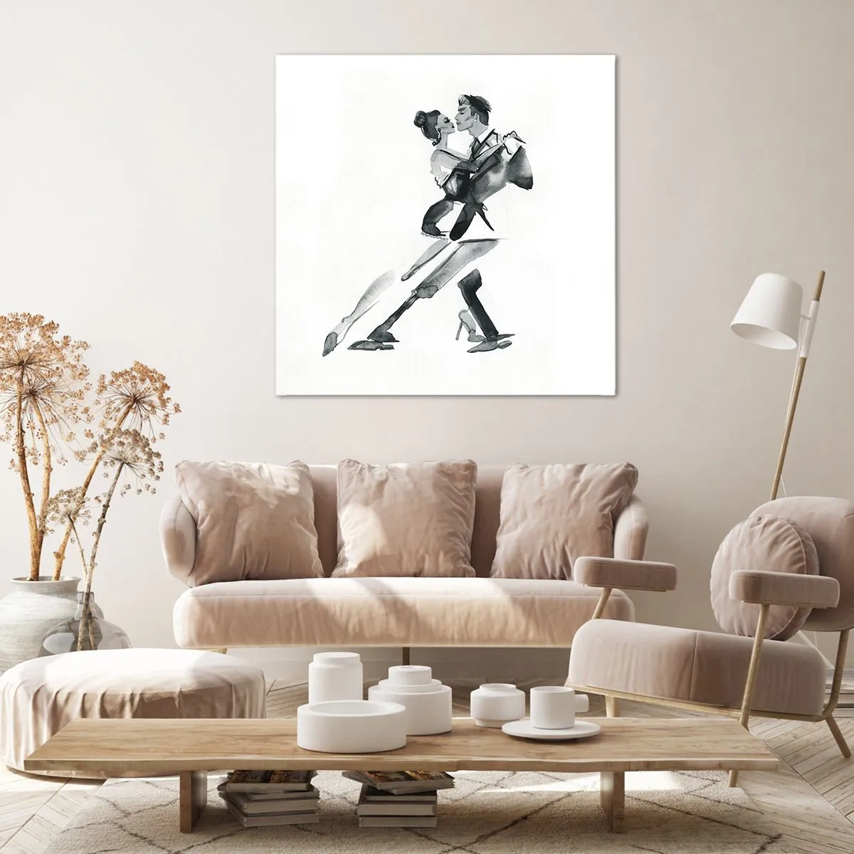 Impression sur toile - Image sur toile - En un battement - 50x50 cm