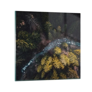 Impression sur verre - Image sur verre - De plus en plus vite - 30x30 cm